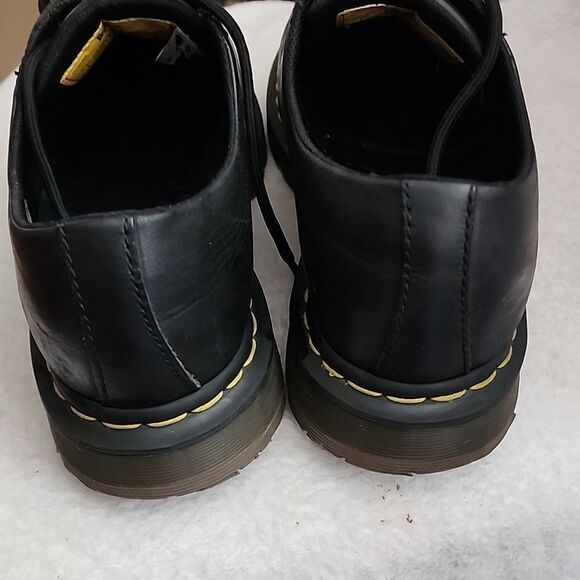 Dr. Martens Black Leather Men\'s Shoes Size 8 main image 4